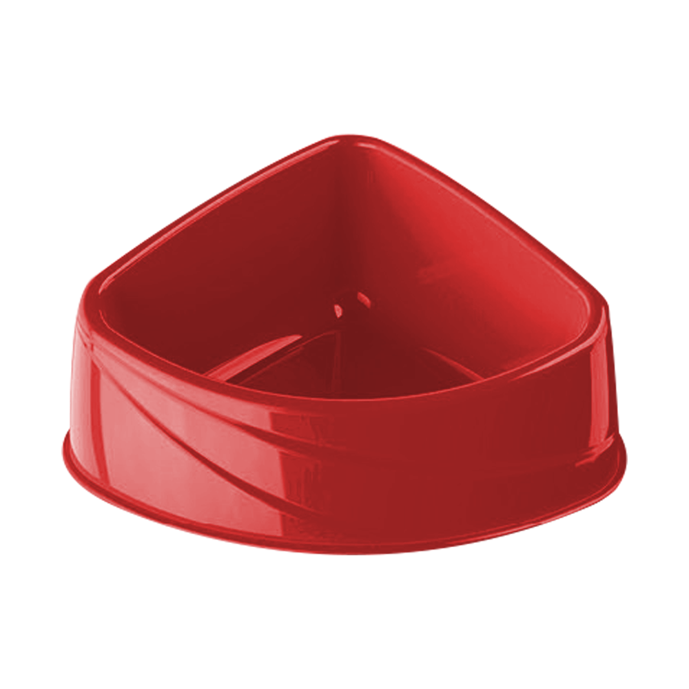 Georplast Corner Plastic Pet Bowl L