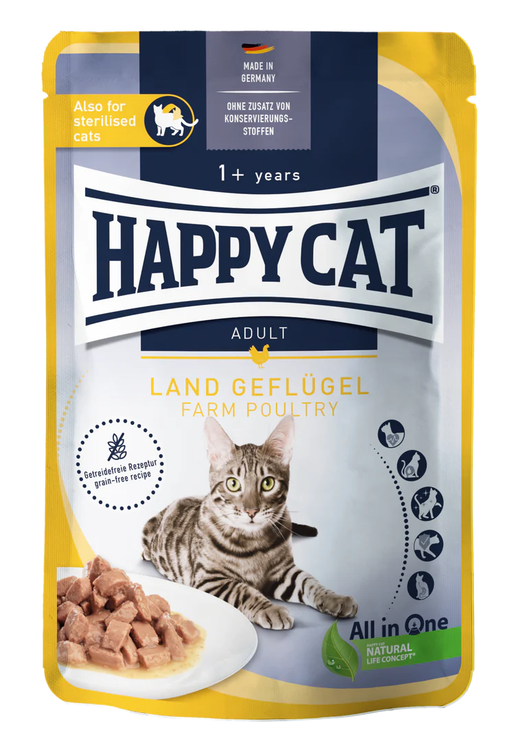 Happy Cat Culinary Farm Poultry Meat in Sauce