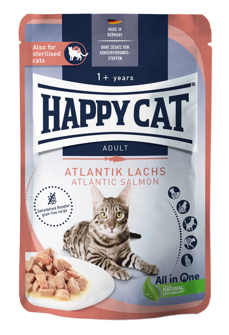 Happy Cat Culinary Atlantic Salmon Meat in Sauce