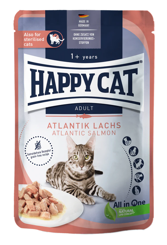 Happy Cat Culinary Atlantic Salmon Meat in Sauce