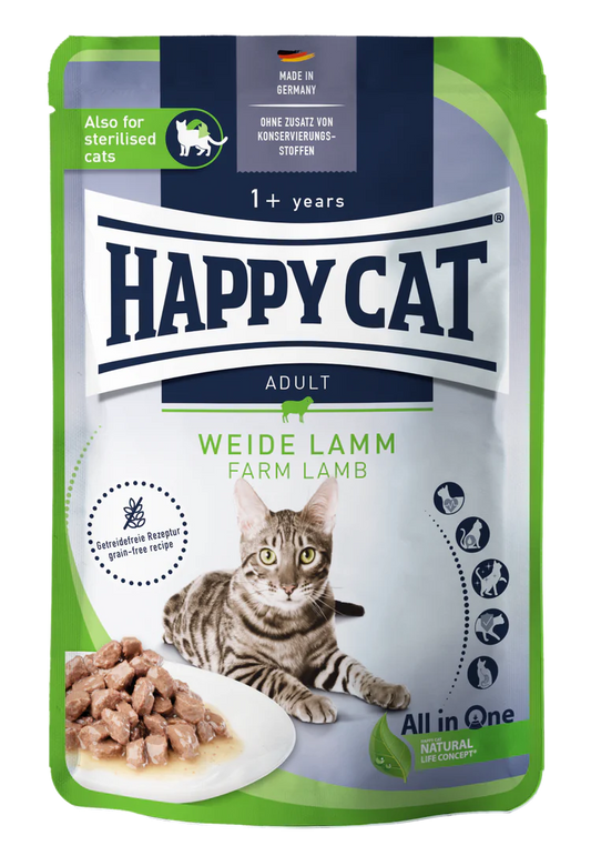 Happy Cat Culinary Farm Lamb Meat in Sauce
