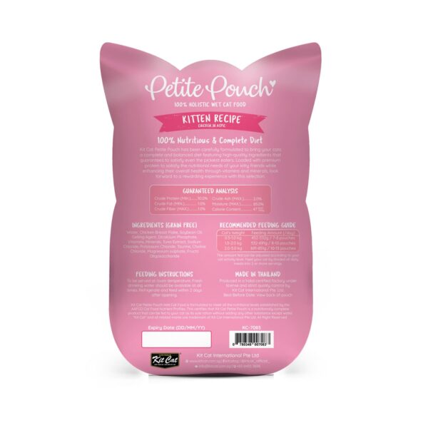 Kit Cat Petite Pouch 70g – Kitten Chicken