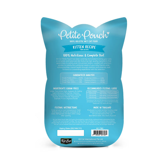 Kit Cat Petite Pouch 70g - Kitten Tuna