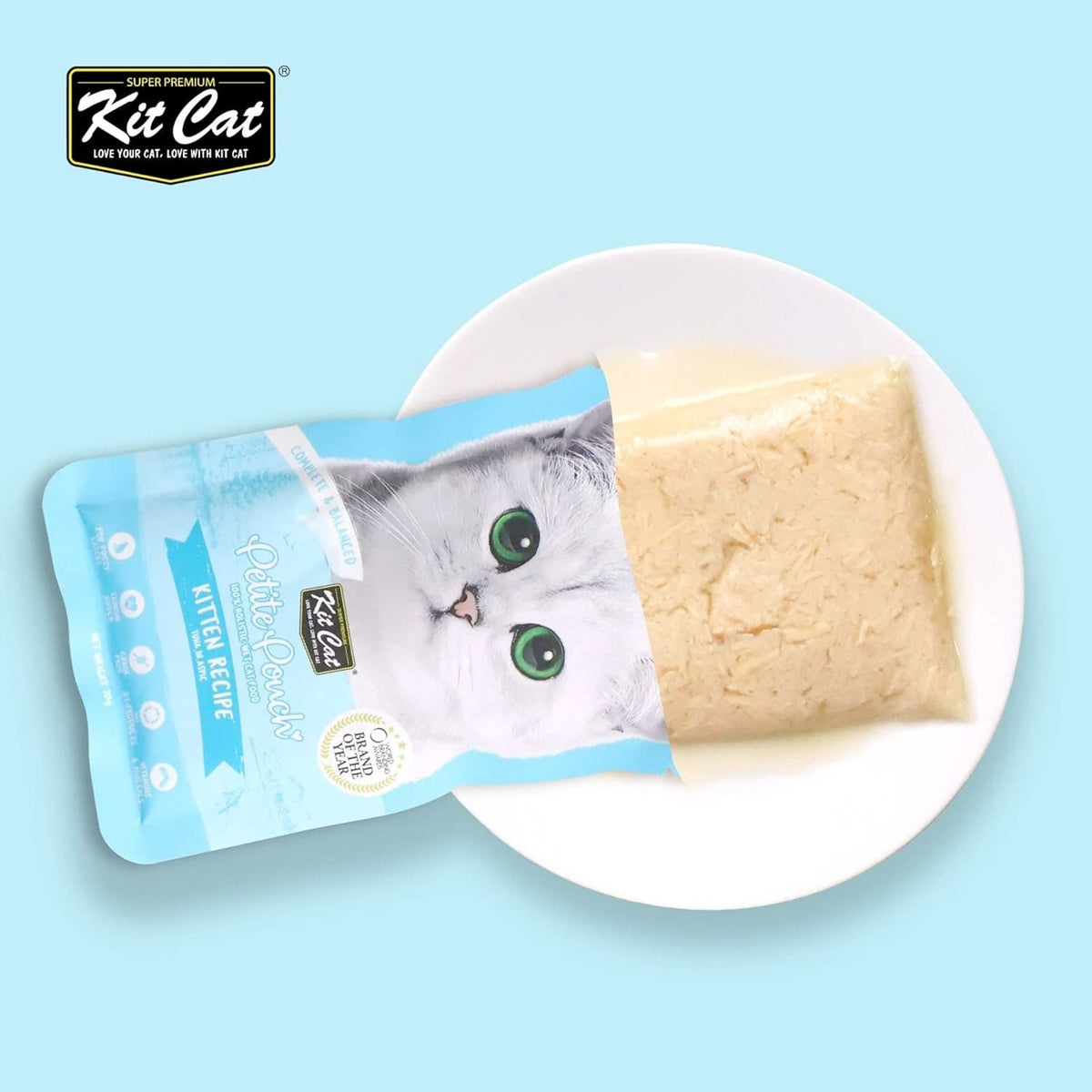 Kit Cat Petite Pouch 70g - Kitten Tuna