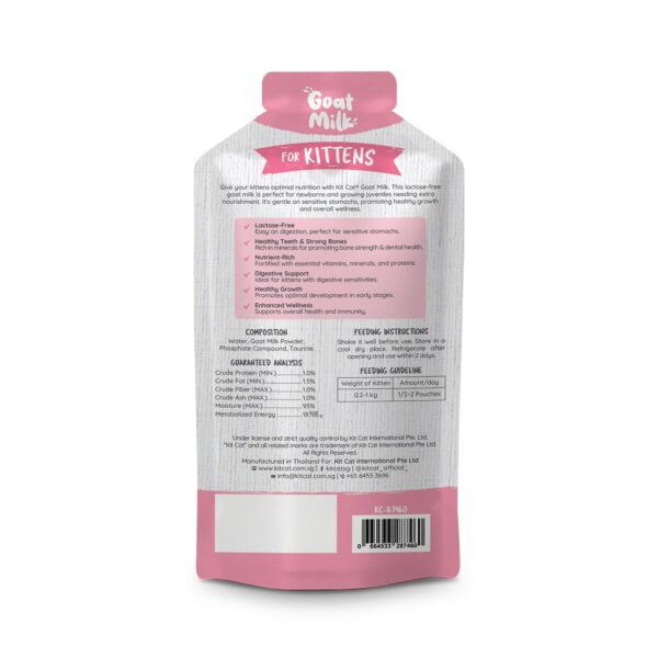 Kit Cat Goat Milk For Kittens 300ml ( 6 X 50ml )