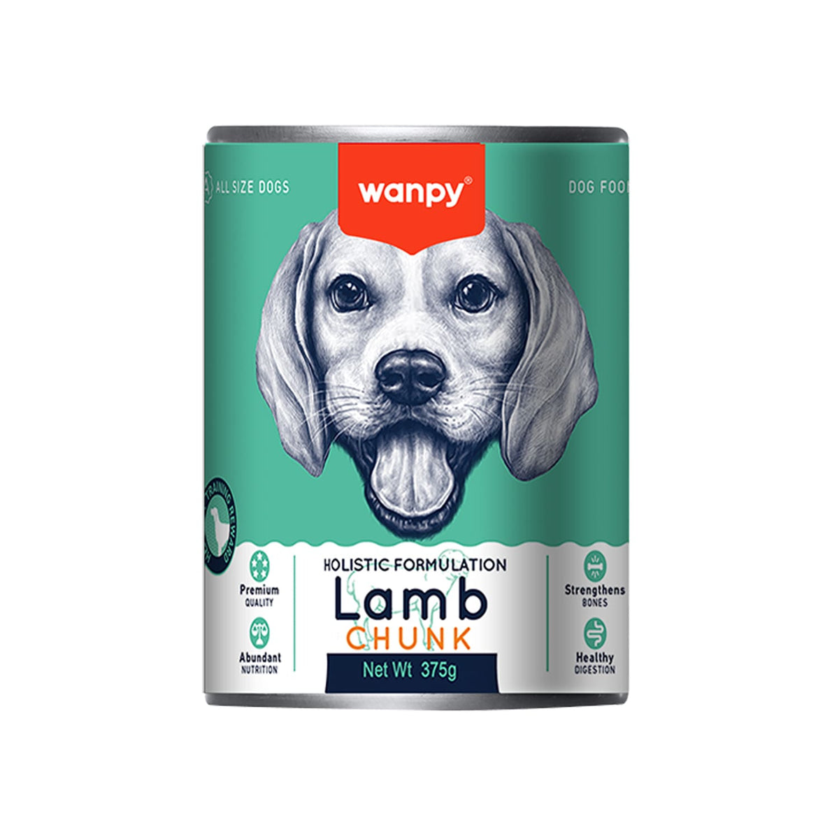 Wanpy Holistic Formulation - Lamb Chunk 375g