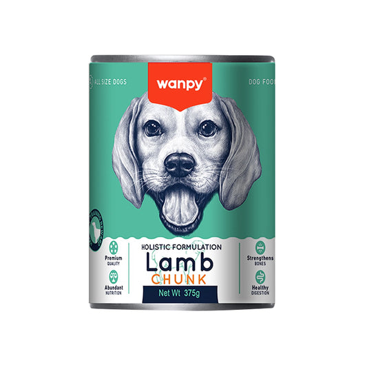 Wanpy Holistic Formulation - Lamb Chunk 375g
