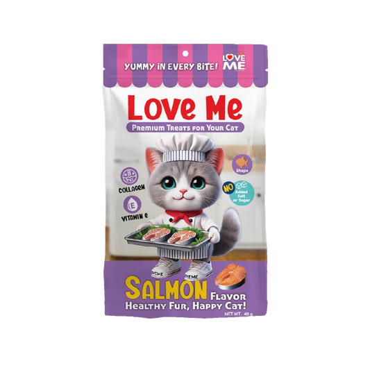 Love Me Premium Cat Treat (Salmon) 40gm
