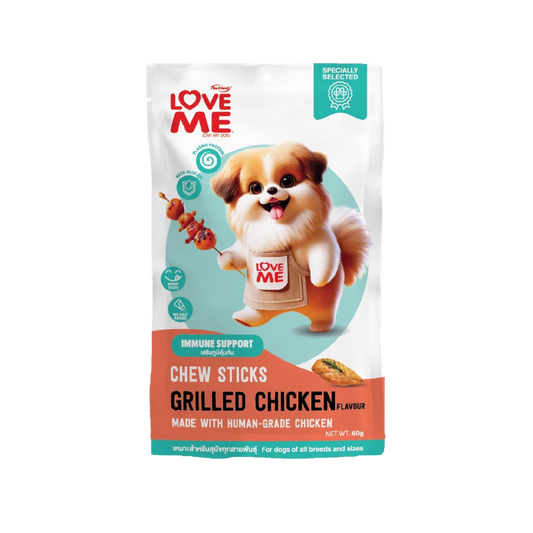 Love Me Premium Dog Treat (Grilled Chicken) 60gm