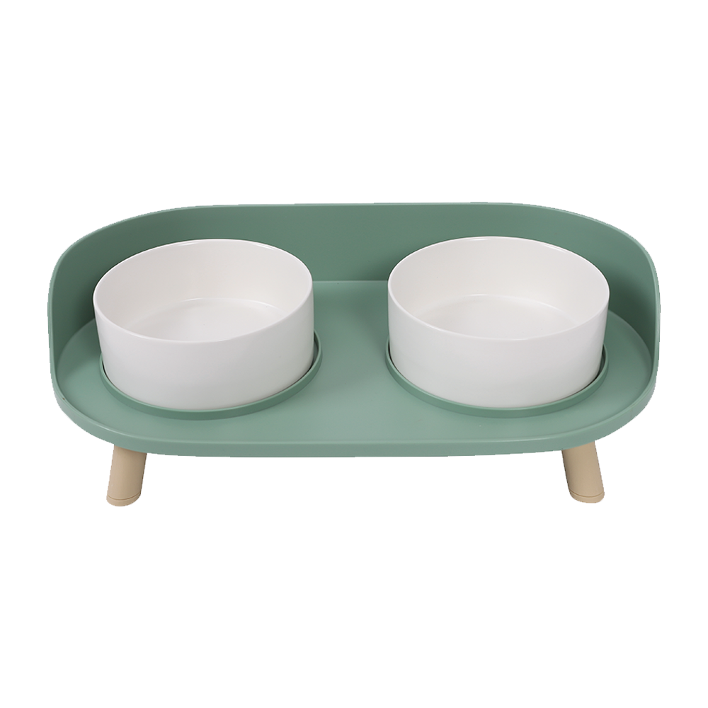 M-PETS Altitude Double Raised Pet Bowl