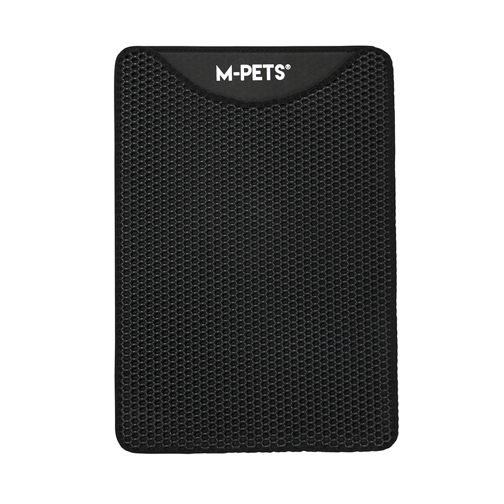M-PETS Duplex Black Cat Litter Mat 45x65cm