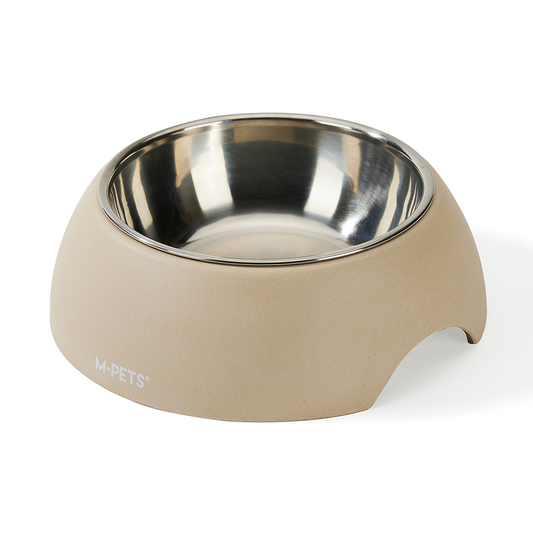 M-PETS Eco Bamboo Bowl Sand