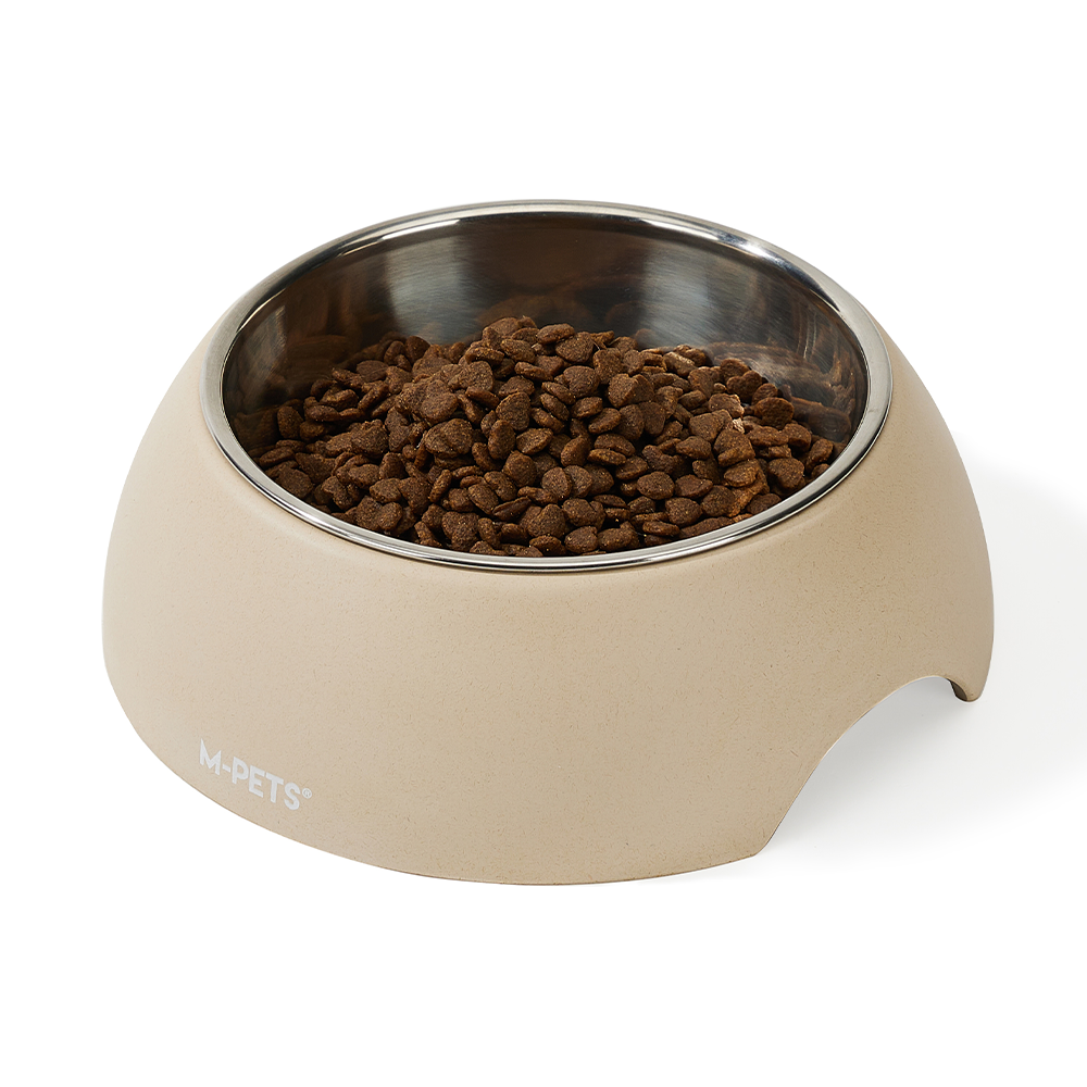 M-PETS Eco Bamboo Bowl Sand