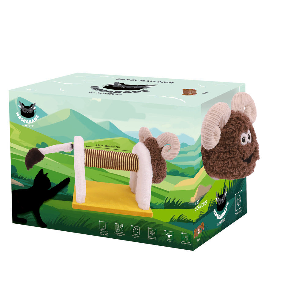 M-PETS Mascarade Cat Scratcher Ram