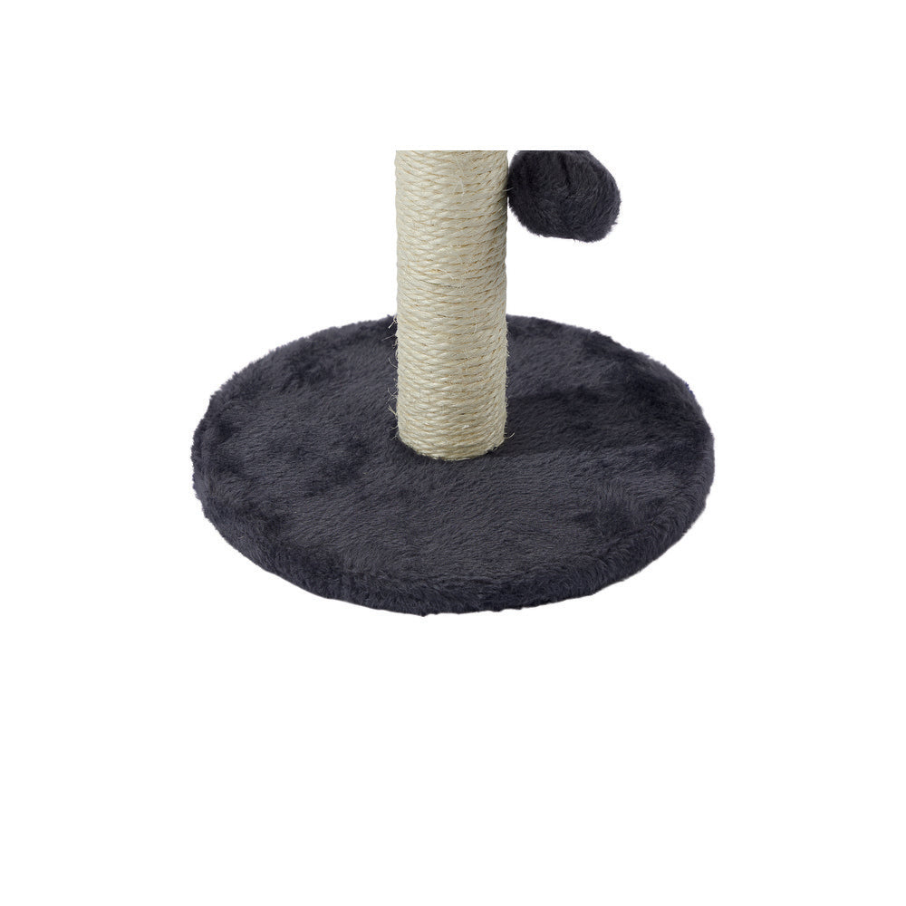 M-PETS My First Cat Tree Pompom Dark Grey
