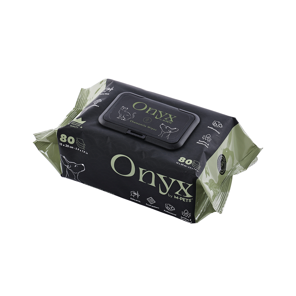M-PETS Onyx Pet Wipes Chamomile Scented 80pcs