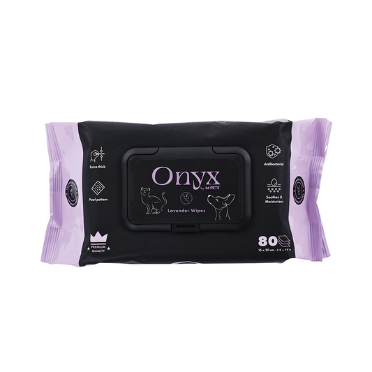 M-PETS Onyx Pet Wipes Lavender Scented 80pcs