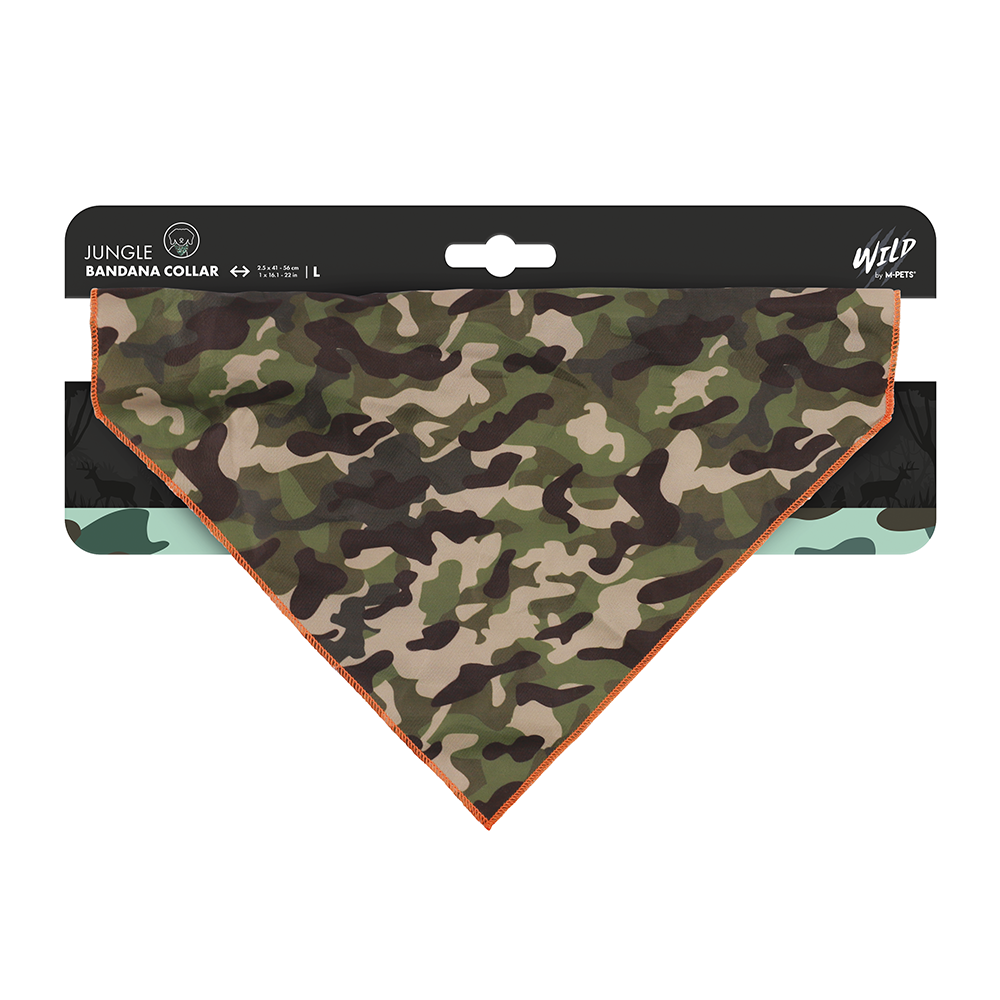 M-PETS Wild Jungle Bandana Collar
