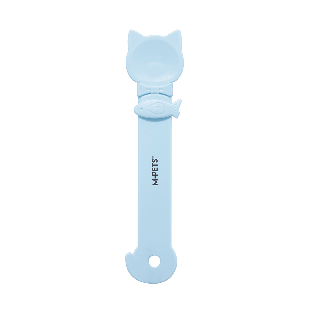 M-PETS Creamy Cat Spoon Baby Blue