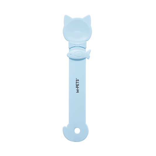 M-PETS Creamy Cat Spoon Baby Blue