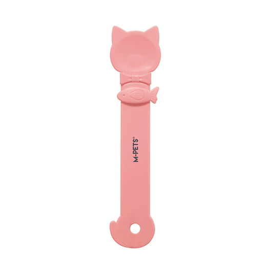 M-PETS Creamy Cat Spoon Strawberry Red