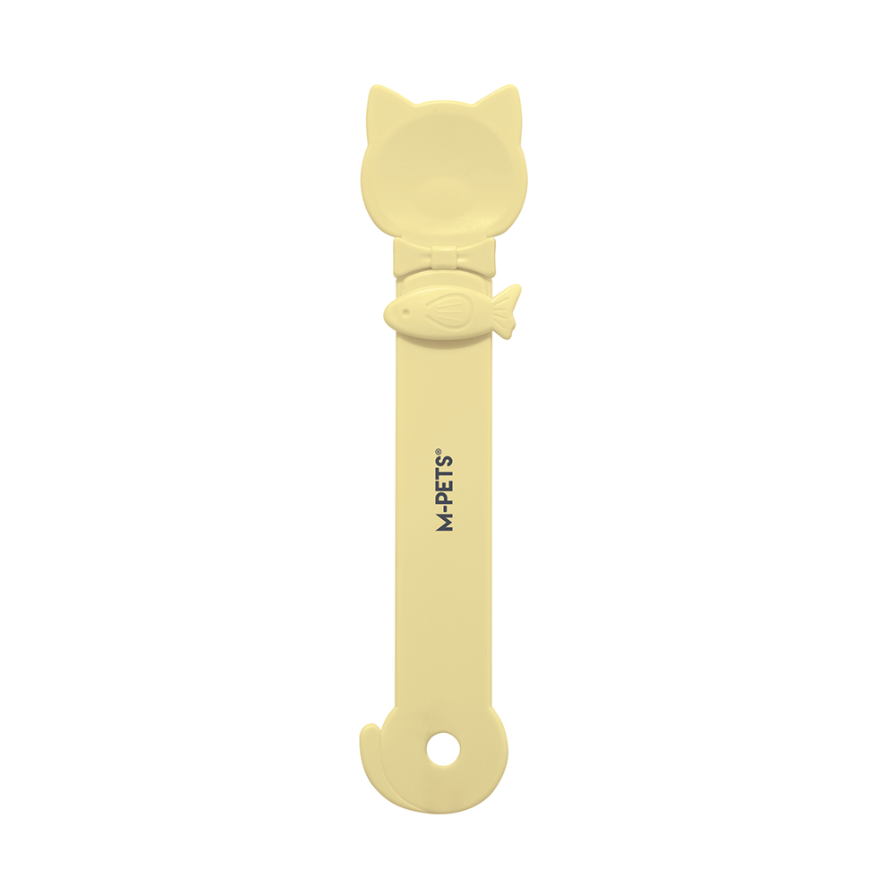 M-PETS Creamy Cat Spoon Sunshine Yellow
