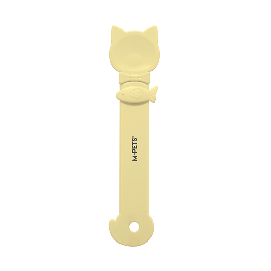 M-PETS Creamy Cat Spoon Sunshine Yellow