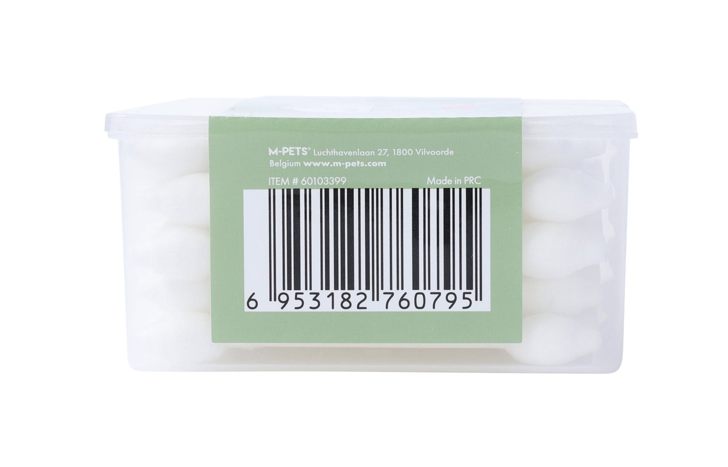M-PETS Daily Pet Cotton Buds 10.8×8.7x4cm 55 pcs