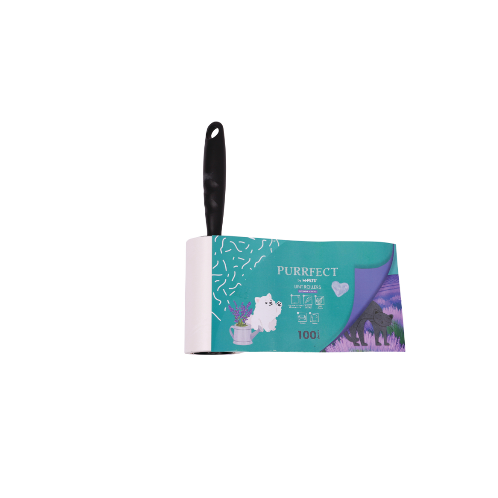 M-PETS Purrfect Lint Rollers Lavender Scented 100 sheets