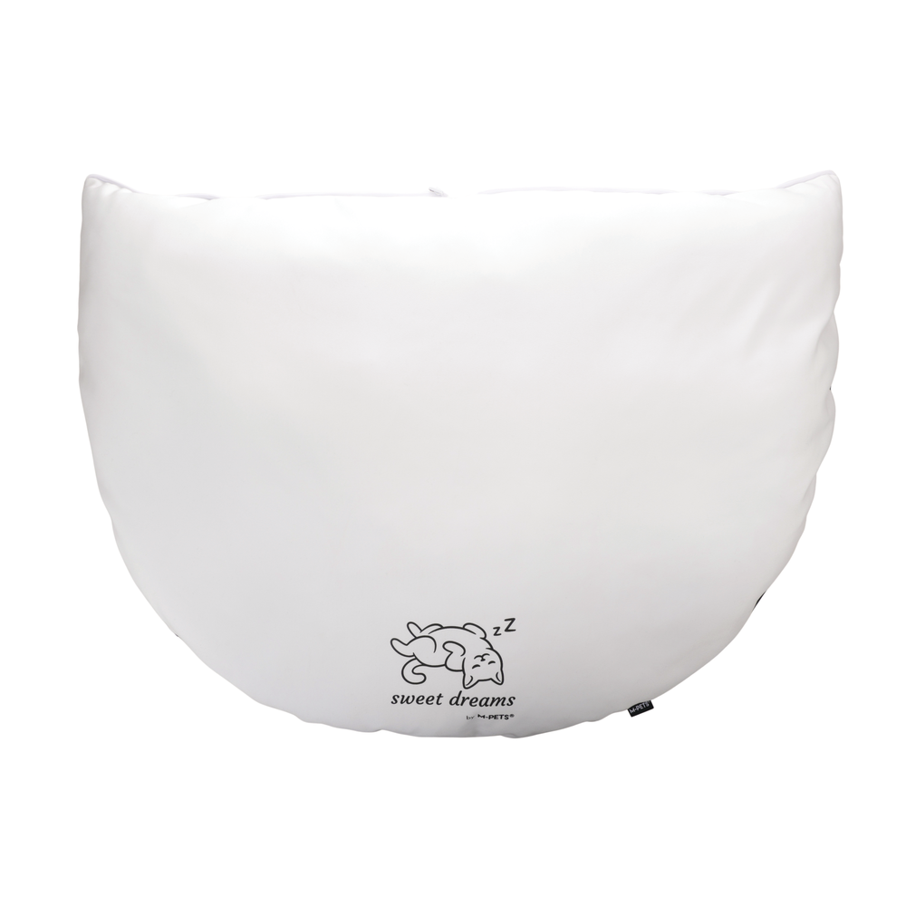 M-PETS Sweet Dreams Triangle Cat Cushion Black & White