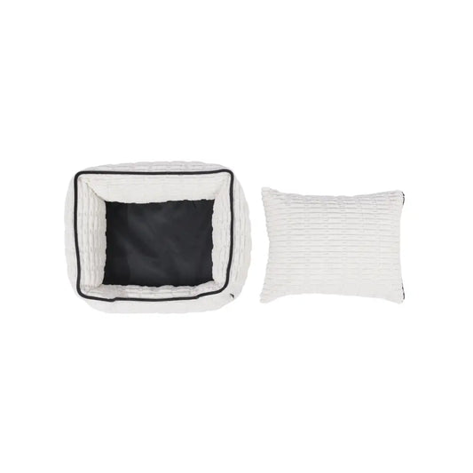 M-PETS Warm Hug Pet Cushion Creamy Dreams