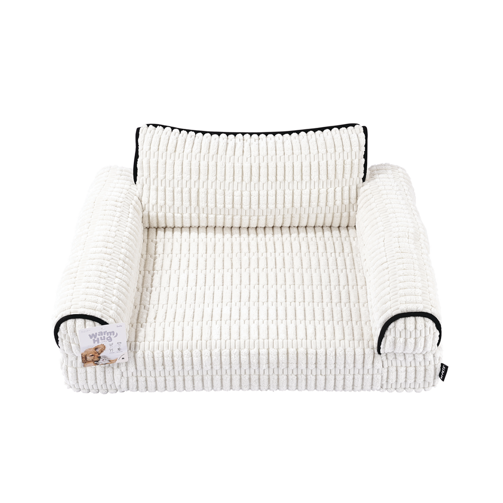 M-PETS Warm Hug Pet Sofa Creamy Dreams