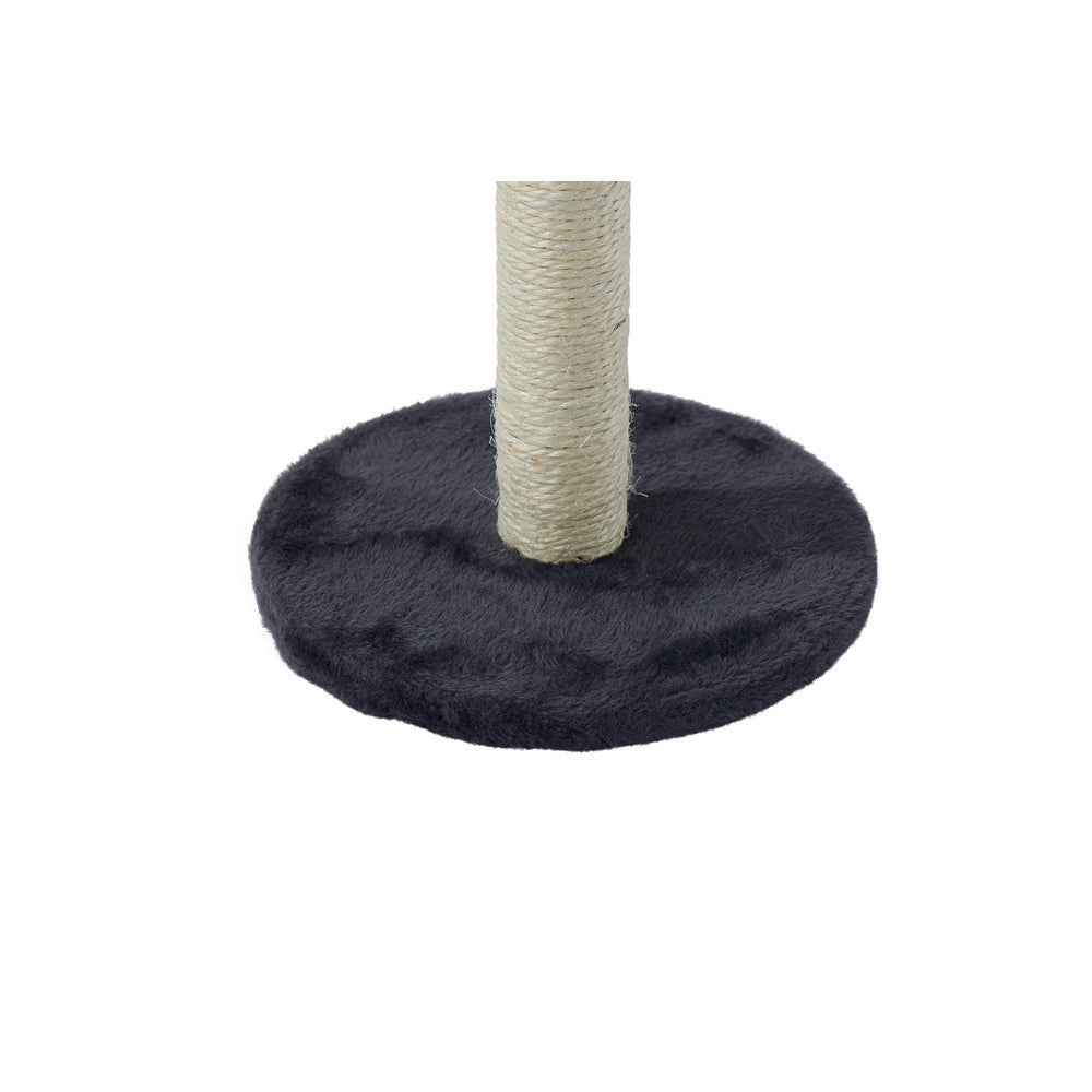 M-PETS My First Cat Tree Feather Dark Gery