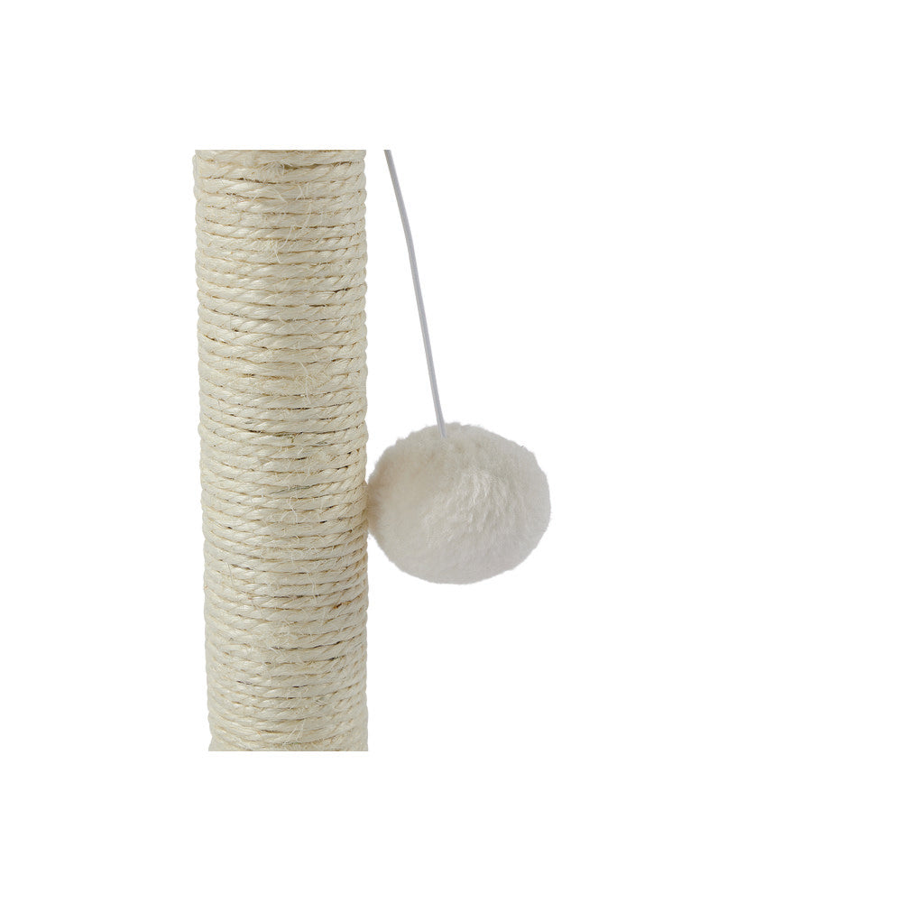 M-PETS My First Cat Tree Feather White
