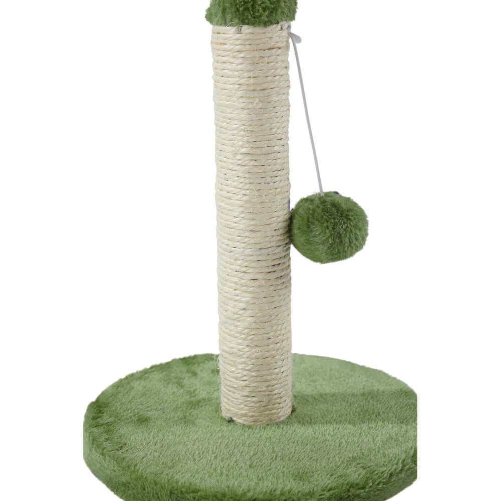 M-PETS My First Cat Tree Pompom Green