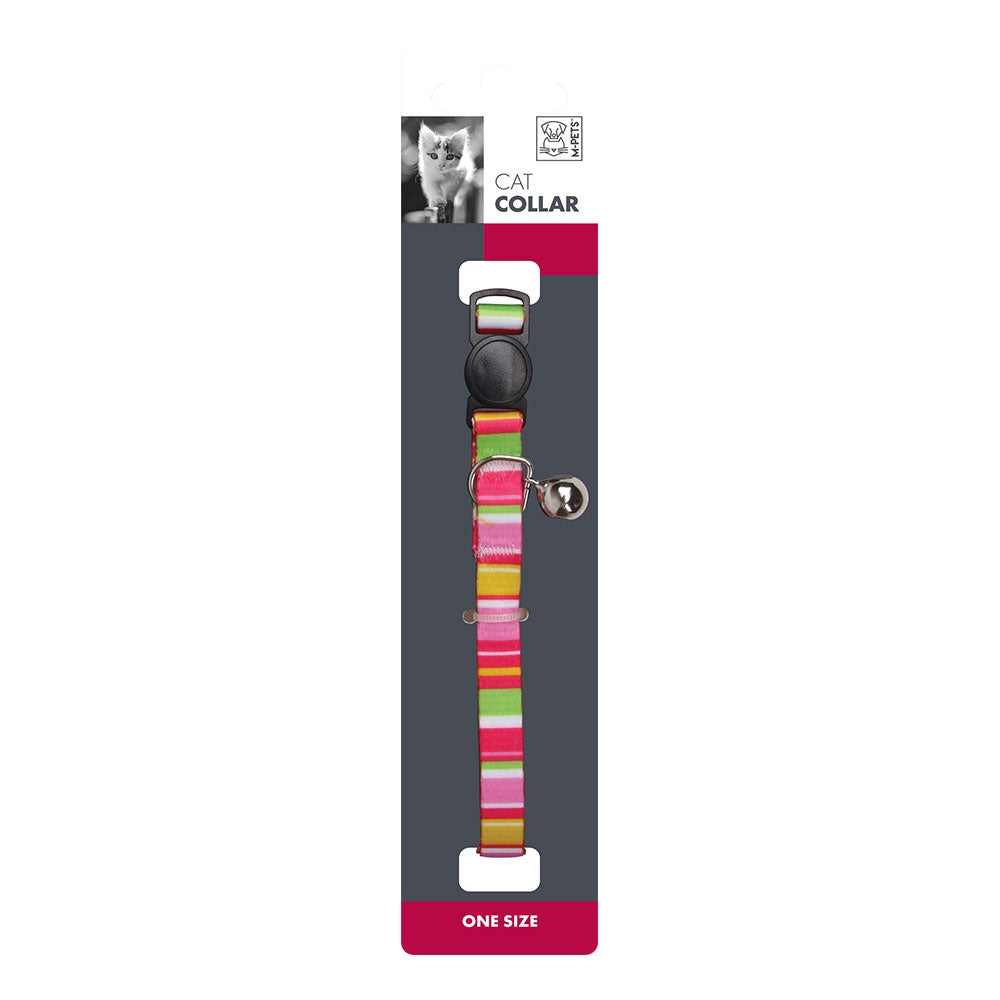 M-PETS Stripes Cat Collar