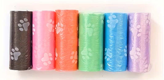 petbroo poop bag (6 Rolls)