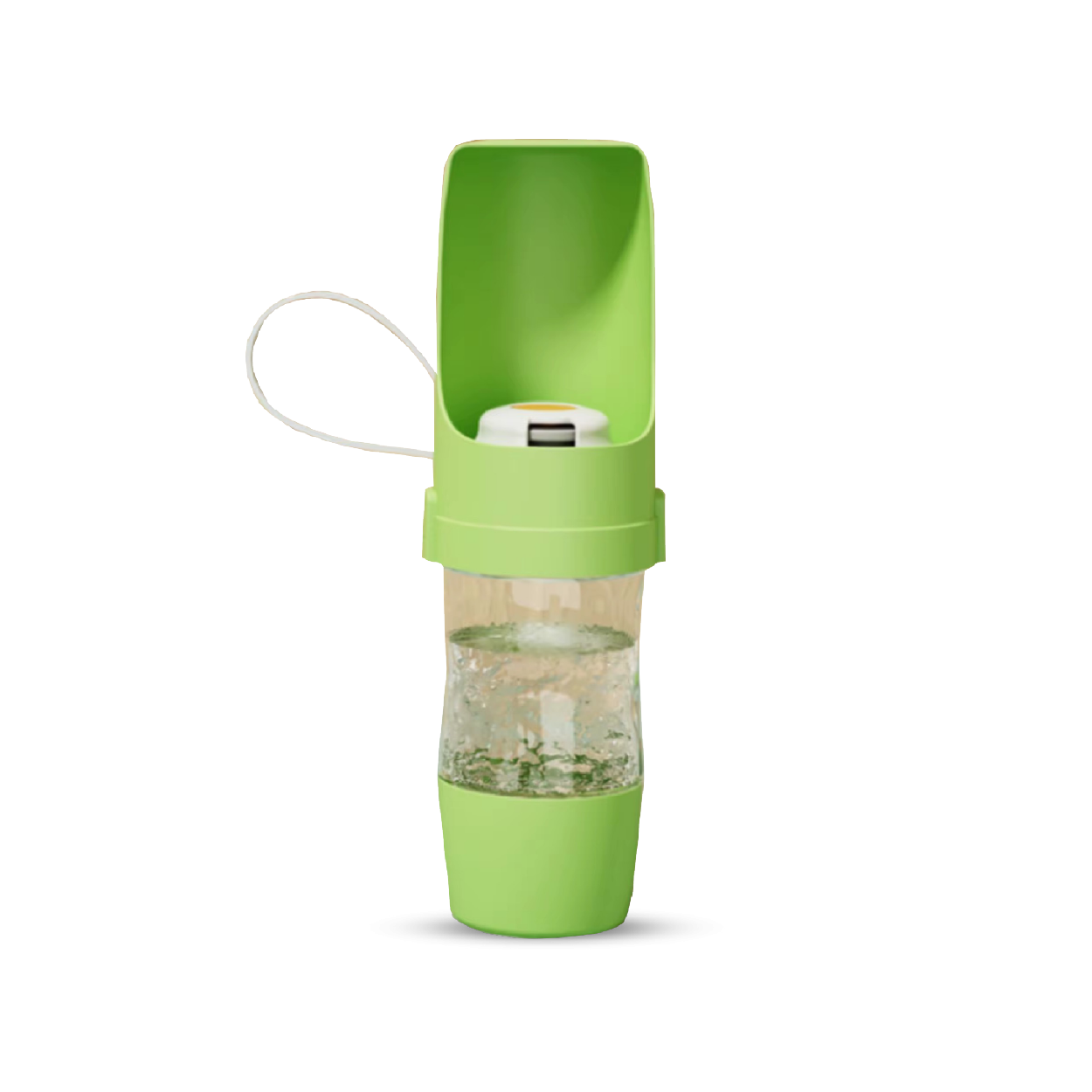 Pet Outdoor 2-in-1 Water & Snack Bottle (480+210 ML)