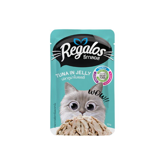 Regalos Pouch Tuna in Jelly Cat Wet Food 70g
