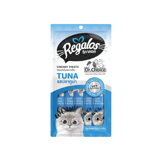 Regalos Tuna Creamy Cat Treats - 5 x 15 g