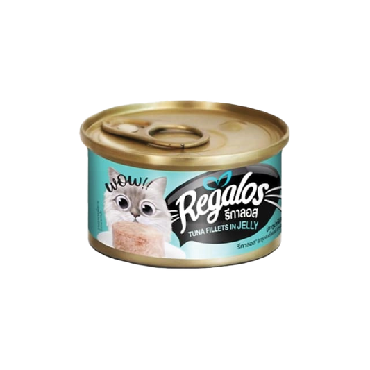 Regalos Tuna Fillet in Jelly Canned Cat Wet Food - 80 g