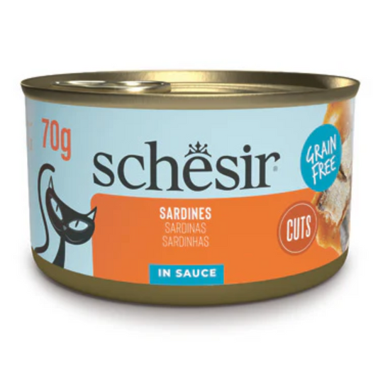 Schesir Grill Wholefood Cat Can Sardines 70g
