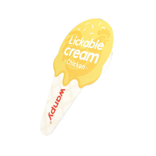 Wanpy Lickable Cream Spoon - Chicken For Cat - (16g x 10pcs/box)