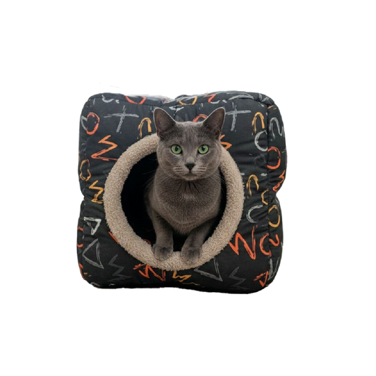 Square Pet House 35 CM.