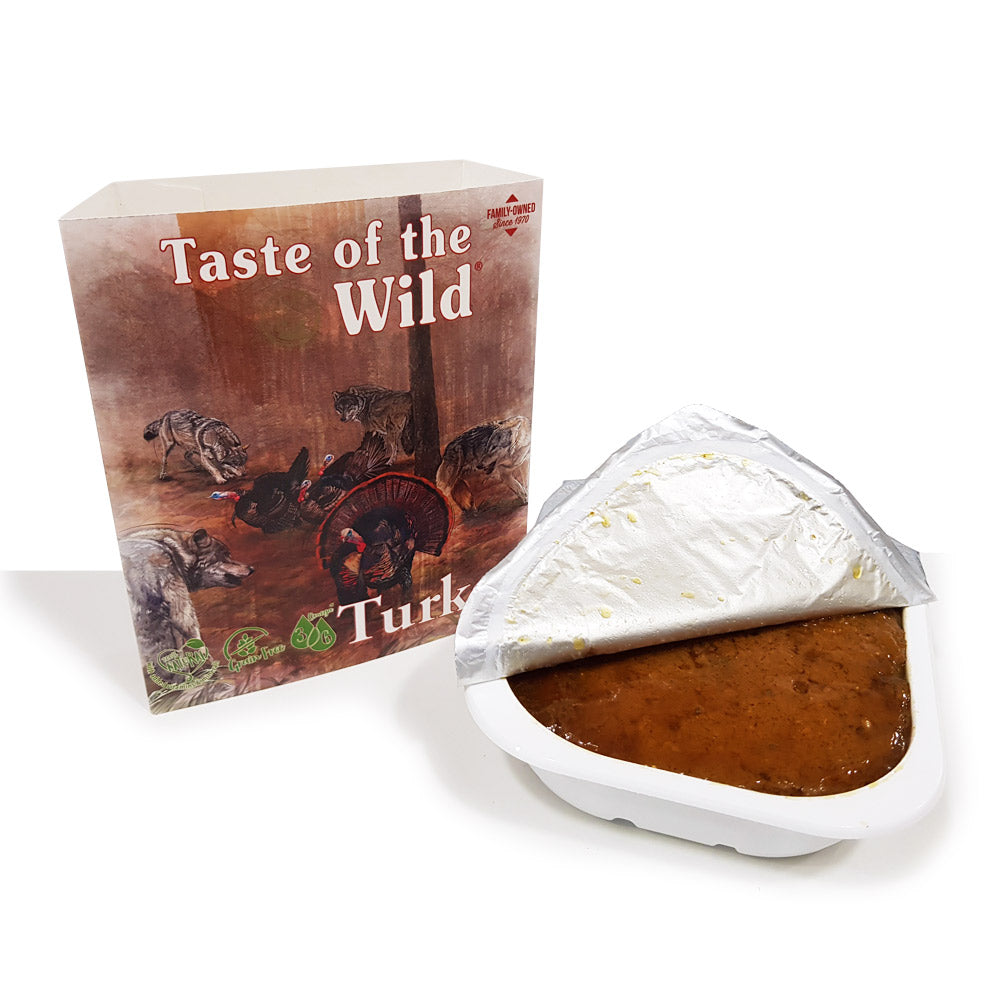 Taste of the Wild Wet Food Turkey Fruit & Veg Tray 390g
