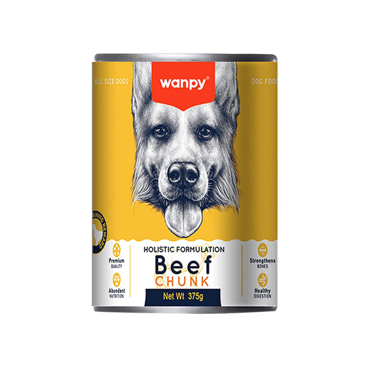 Wanpy Holistic Formulation - Beef Chunk 375g