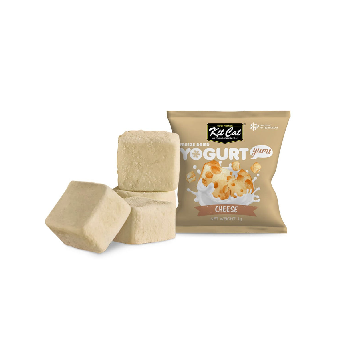 Kit Cat Freeze Dried Yogurt Yums - Cheese