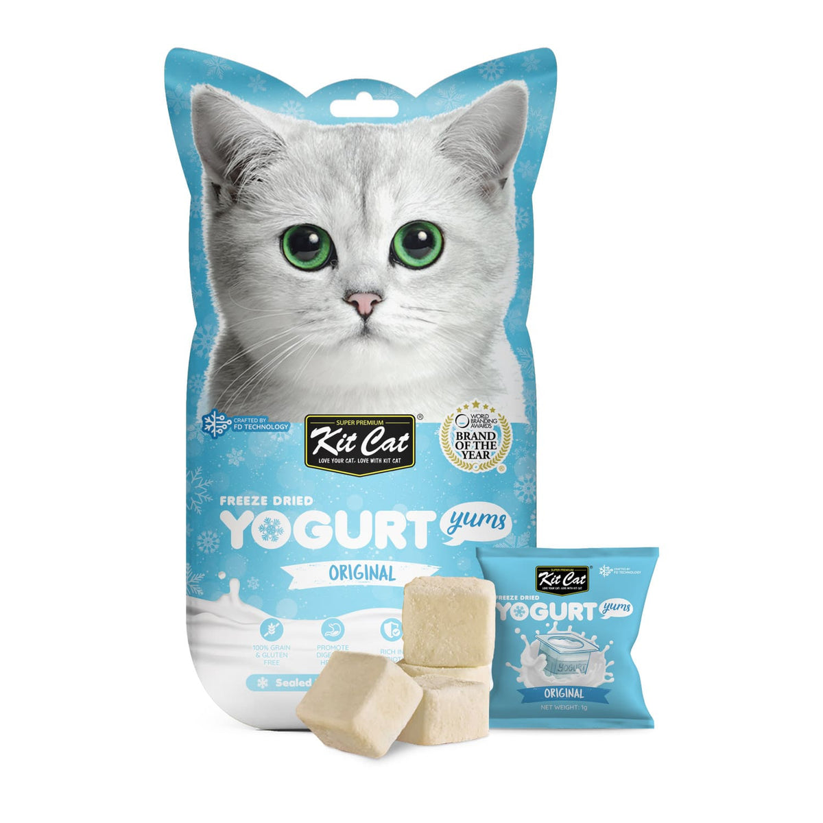 Kit Cat Freeze Dried Yogurt Yums - Original
