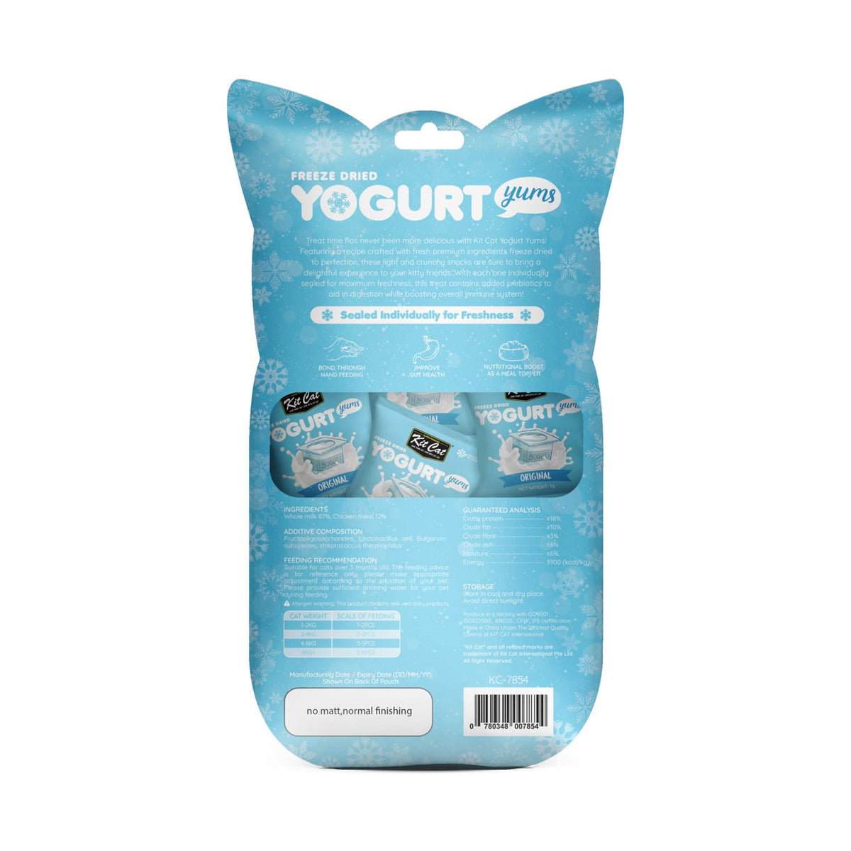 Kit Cat Freeze Dried Yogurt Yums - Original