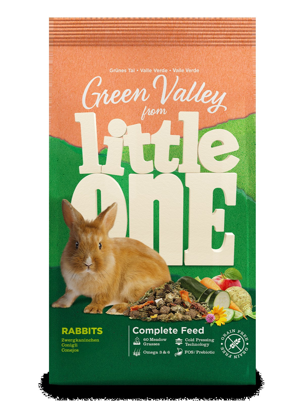 Little One Green Valley Fibrefood for Rabbits 750g